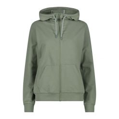 Bluza damska z kapturem CMP. Niebieskie bluzy CMP, xs, bez wzorów, bez ramiączek, z kapturem. Za 297.40 zł.