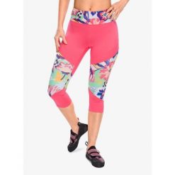 Legginsy wspinaczkowe damskie Ocun Rhea 3/4 Leggings. Czerwone legginsy Ocun, bez wzorów, sportowe. Za 234.00 zł.