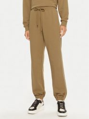 Max Mara Leisure Spodnie dresowe Pirano 2426786088 Brązowy Regular Fit. Brązowe spodnie dresowe Max Mara Leisure, bez wzorów, z bawełny. Za 439.99 zł.