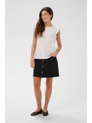 Cream Top w kolorze białym rozmiar: L. Białe topy Cream, l, bez wzorów, bez kołnierzyka, bez ramiączek. Za 80.52 zł.