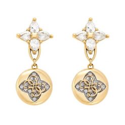 Kolczyki Guess. Żółte kolczyki Guess, złote. Za 279.99 zł.