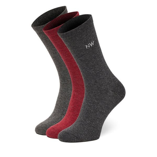 Skarpety długie Nine West. Szare skarpetki Nine West, bez wzorów. Za 29.99 zł.