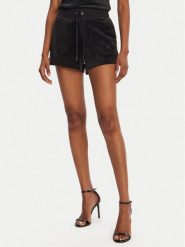 Juicy Couture Szorty sportowe Eve JCBHS224801 Czarny Regular Fit. Czarne szorty sportowe Juicy Couture, bez wzorów, z syntetyku. Za 199.99 zł.