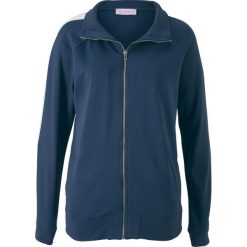 Bluza rozpinana z długim rękawem, z kolekcji Maite Kelly bonprix ciemnoniebiesko-biały. Bluzy marki INOVIK. Za 79.99 zł.