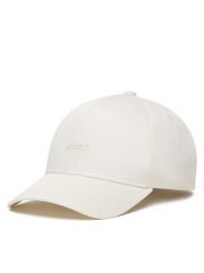 HUGO Czapka z daszkiem 50519255 Biały. Białe czapki z daszkiem Hugo, bez wzorów, z bawełny. Za 159.99 zł.