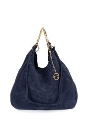 Mia Tomazzi Skórzana torebka "Tarabella" w kolorze granatowym - 34 x 30 x 11 cm rozmiar: onesize. Niebieskie torebki klasyczne Mia Tomazzi, bez wzorów, z materiału, przez ramię, bez dodatków. Za 260.99 zł.