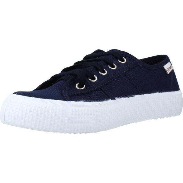 Buty VICTORIA 107303 Niebieski. Niebieskie buty trekkingowe VICTORIA, bez wzorów, z tkaniny, bez zapięcia, trekkingowe. Za 120.99 zł.