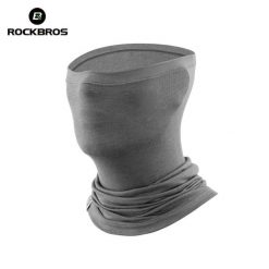 Komin, maska na twarz, termiczny, chusta ROCKBROS wełna, szary. Szare chusty ROCKBROS, na zimę, bez wzorów, z materiału, sportowe. Za 33.99 zł.