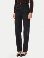 Marella Jeansy 2623186044 Czarny Mom Fit. Czarne jeansy Marella, bez wzorów, z bawełny. Za 824.99 zł.