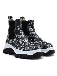 Goby Sztyblety w kolorze czarno-białym rozmiar: 40. Białe buty sportowe lifestyle Goby, bez wzorów, sportowe, bez zapięcia. Za 347.99 zł.