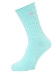 Polo Ralph Lauren Skarpety Kobiety Bawełna zielony, ONE SIZE. Zielone skarpetki Polo Ralph Lauren, bez wzorów, z bawełny. Za 44.95 zł.