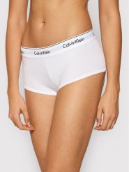 Calvin Klein Underwear Bokserki 0000F3788E Biały. Białe bokserki damskie Calvin Klein Underwear, bez wzorów, z bawełny. Za 79.99 zł.
