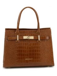 Mia Tomazzi Skórzana torebka "Beltrami" w kolorze jasnobrązowym - 29 x 22 x 14 cm rozmiar: onesize. Brązowe torebki klasyczne Mia Tomazzi, bez wzorów, z materiału, przez ramię, bez dodatków. Za 382.99 zł.