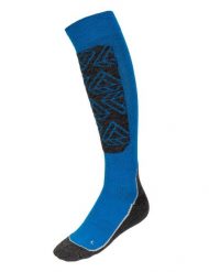 Skarpety narciarskie VOLKL SKI PRO. Niebieskie skarpetki Volkl, bez wzorów, z elastanu. Za 55.00 zł.