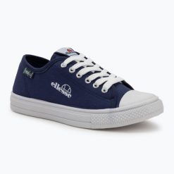 Trampki damskie Ellesse Louis. Niebieskie trampki Ellesse, bez wzorów, sportowe, bez zapięcia. Za 69.99 zł.