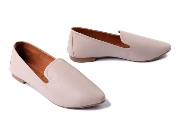 PIAZZA 830024-08 beige, półbuty damskie. Brązowe półbuty wsuwane Piazza, bez wzorów, ze skóry, bez obcasa. Za 255.92 zł.