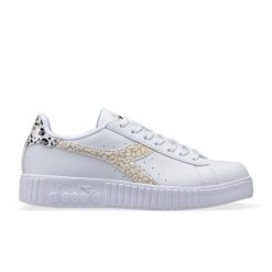 Trampki damskie DIADORA GAME P STEP ANIMALIER 38,5. Białe trampki Diadora, bez wzorów, bez zapięcia. Za 109.99 zł.