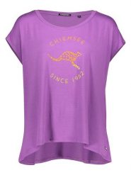 Chiemsee Koszulka sportowa w kolorze fioletowym rozmiar: XS. Różowe t-shirty sportowe Chiemsee, xs, bez wzorów, bez ramiączek, outdoorowe. Za 56.99 zł.