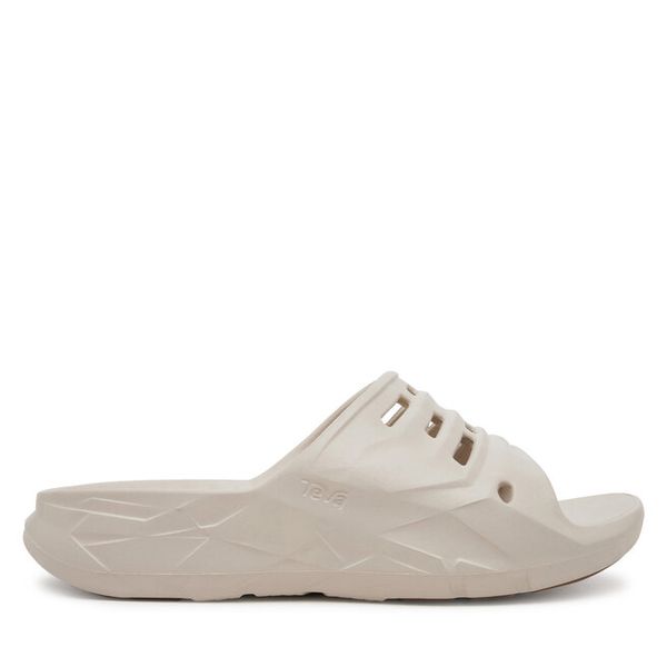 Klapki Teva. Brązowe klapki Teva, bez wzorów, bez obcasa, bez zapięcia. Za 119.99 zł.