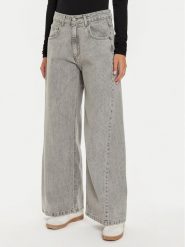 ViCOLO Jeansy DS0004 Szary Wide Leg. Szare jeansy ViCOLO, l, bez wzorów, z bawełny. Za 249.99 zł.