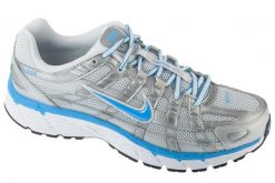 Buty sportowe Sneakersy unisex, P-6000. Szare buty treningowe Nike, bez wzorów, z materiału, przed kostkę, bez zapięcia, trekkingowe. Za 449.99 zł.