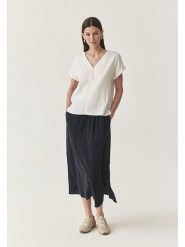 TATUUM Bluzka w kolorze białym rozmiar: 46. Białe bluzki Tatuum, bez wzorów, bez kołnierzyka, bez ramiączek. Za 122.09 zł.