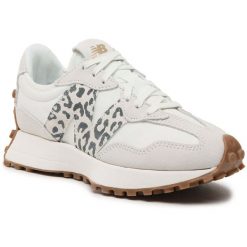New Balance 327 Sea Salt Leopard Pantera. Szare buty sportowe lifestyle New Balance, bez wzorów, z meshu, casualowe, bez zapięcia. Za 864.31 zł.