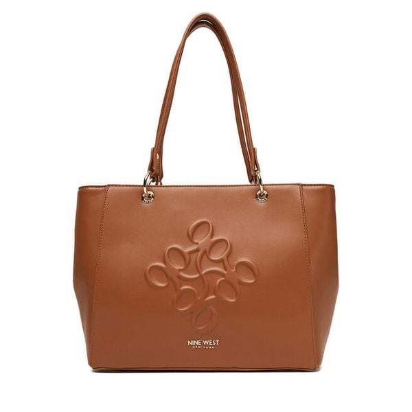 Torebka Nine West. Brązowe torebki klasyczne Nine West, bez wzorów, klasyczne, bez dodatków. Za 249.99 zł.