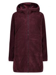 CMP Płaszcz polarowy w kolorze bordowym rozmiar: 36. Czerwone płaszcze CMP, s, bez wzorów, z materiału, sportowe, bez kaptura. Za 218.45 zł.