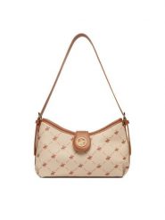 Beverly Hills Polo Club Torebka CEO-BHPC-L-015-09 Brązowy. Brązowe torebki klasyczne Beverly Hills Polo Club, bez wzorów, z materiału, bez dodatków. Za 229.99 zł.