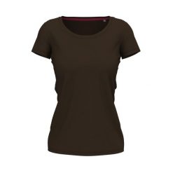 Koszulka Damska Claire Crew Neck Relaxed Fit T-shirt. Szare t-shirty Stedman, xl, bez wzorów, sportowe, bez kołnierzyka, bez ramiączek. Za 73.99 zł.