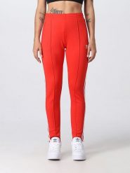 Adidas Spodnie dresowe w kolorze czerwonym rozmiar: 32. Czerwone spodnie dresowe adidas, bez wzorów, z dresówki. Za 65.85 zł.