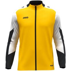 Kurtka poliestrowa unisex JAKO Dynamic. Żółte kurtki JAKO, xl, bez wzorów, z materiału, sportowe, z kapturem. Za 173.11 zł.
