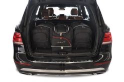 Torby Do Bagażnika Mercedes-Benz Gle Suv 2015-2018 4Szt Kjust. Czarne torby podróżne KJUST, bez wzorów, z kauczuku. Za 1,250.00 zł.