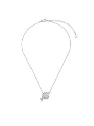 Swarovski Naszyjnik Idyllia 5737291 Srebrny. Szare naszyjniki Swarovski, metalowe. Za 543.99 zł.