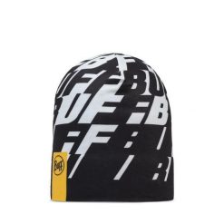 Czapka zimowa BUFF EcoStretch. Czarne czapki zimowe Buff, bez wzorów, sportowe. Za 94.99 zł.