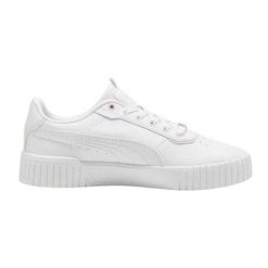 Buty Damskie Carina 2.0 Casual Platform Shoes. Białe buty do biegania Puma, bez wzorów, z gumy, bez zapięcia, do biegania. Za 239.00 zł.