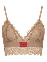 HUGO Biustonosz braletka 50535060 Beżowy. Brązowe biustonosze Hugo, bez wzorów, z syntetyku. Za 169.99 zł.