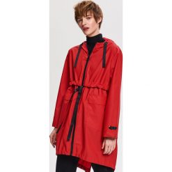 Kurtka parka z kapturem - Czerwony. Kurtki marki Reserved. Za 139.99 zł.