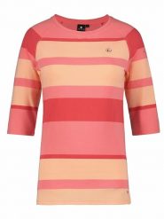 LUHTA Koszulka funkcyjna "Hadli" w kolorze pomarańczowo-czerwonym rozmiar: S. Czerwone t-shirty sportowe Luhta, s, bez wzorów, bez ramiączek, outdoorowe. Za 88.23 zł.