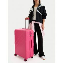 Walizka duża Reebok. Czerwone walizki Reebok, duże. Za 349.99 zł.