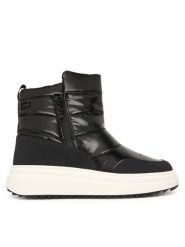 Caprice Śniegowce 9-26408-45 Czarny. Czarne śniegowce Caprice, bez wzorów, z materiału, bez zapięcia. Za 499.99 zł.