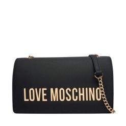 Torebka LOVE MOSCHINO. Czarne torebki klasyczne Love Moschino, bez wzorów, klasyczne, bez dodatków. Za 939.99 zł.
