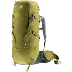 Plecak trekkingowy Deuter Aircontact Core 40+10 - cactus/ivy. Zielone plecaki Deuter, bez wzorów, bez dodatków. Za 909.98 zł.