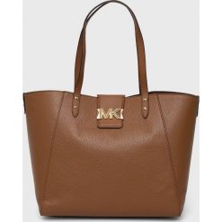 MICHAEL Michael Kors torebka 30S2GCDT3L kolor brązowy. Brązowe shopper bag MICHAEL Michael Kors, bez wzorów, na ramię, bez dodatków. W wyprzedaży za 1,469.90 zł.