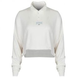 Bluza sportowa damska Reebok HT7843. Białe bluzy bez kaptura Reebok, l, bez wzorów, z bawełny, bez kaptura. Za 161.00 zł.