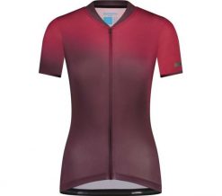 Damska koszulka z krótkim rękawem EVOLVE Avventura, matowy róż. Czerwone t-shirty sportowe Shimano, xl, bez wzorów, z elastanu, bez ramiączek, rowerowe. Za 488.90 zł.