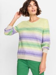Olsen Sweter 11004073 Kolorowy Regular Fit. Swetry Olsen, bez wzorów, z syntetyku, bez ramiączek. Za 309.99 zł.