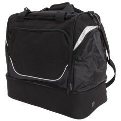 Torba Sportowa Pro Team Hardbase (40 Litrów). Czarne torby sportowe QUADRA, bez wzorów, z materiału, na ramię. Za 265.99 zł.