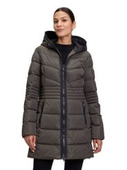 Betty Barclay Płaszcz pikowany w kolorze khaki rozmiar: 46. Brązowe płaszcze Betty Barclay, bez wzorów, bez kaptura. Za 379.95 zł.